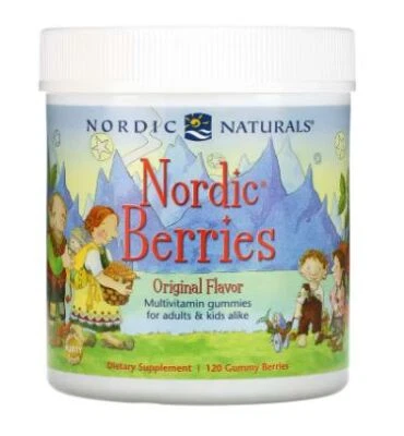 Nordic Naturals Nordische Beeren Multivitamin Kinder 120 Gummibärchen