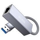 USB 2.5Gb Ethernet Adapter, USB 3.0 to 2.5 Gigabit RJ45 LAN Network Adapter C...