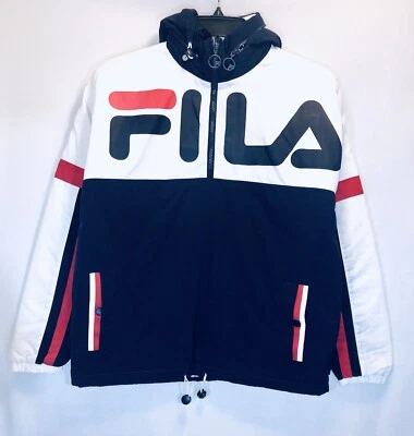 NWT Fila Women’s Brielle Nylon Color Block Jacket-S - Image 1 of 4