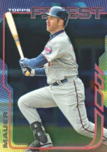 2014 Finest #60 Joe Mauer - NM-MT - Picture 1 of 2