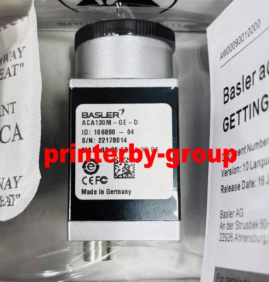 1PCS Brand new Basler ACA130M-GE-D Industrial Camera aca130mged IN BOX - Image 1 of 2