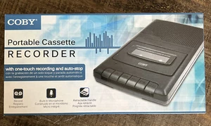 COBY Portable Cassette Recorder CVR-22 Open Box | TESTED/WORKING - Picture 1 of 10