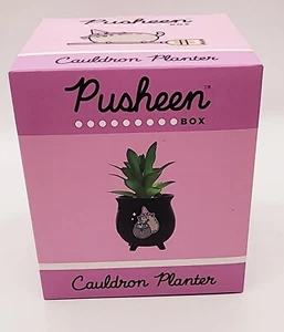 Plantador caldero bruja Halloween Pusheen - NUEVO - Imagen 1 de 2