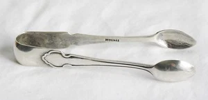 Pinzas de azúcar Sheffield 1920 Larder & Burgess de plata esterlina - Imagen 1 de 1