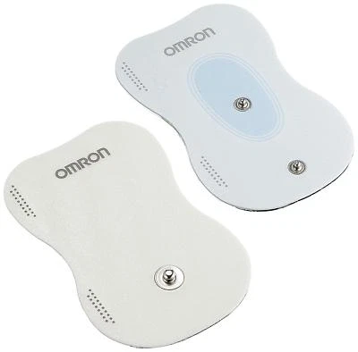 Omron Dispositivo de Tratamiento Eléctrico Juego de Almohadillas de Repuesto 2 Piezas HV-KSPAD Foto 1 de 3