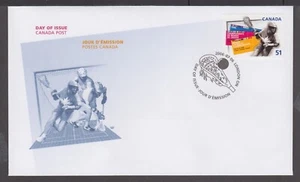 CANADA 2006 FDC 2161 2006 WORLD LACROSSE CHAMPIONSHIPS, LACROSS PLAYER - Picture 1 of 2
