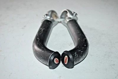 Abrazaderas de extremo de barra Bell vintage 22 mm gris Bullhorns MTB Trail híbrido envío rápido a EE. UU. Foto 1 de 4