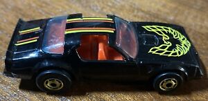 1977 Hot Wheels Hot Bird Black with Red Interior VERY RARE TRANS AM- MINT