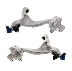 Pair Set 2 Front Lower Control Arm Ball Joints Mevotech For Infiniti G35 G37 AWD