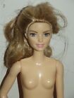 Barbie Fashionista  Tall Brunette Doll Nude Bent Arm Flat Feet