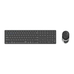 Rapoo 9850M Deskset Dual Wireless Keyboard Mouse 1.600 DPI Aluminium Grey DE - Bild 1 von 2