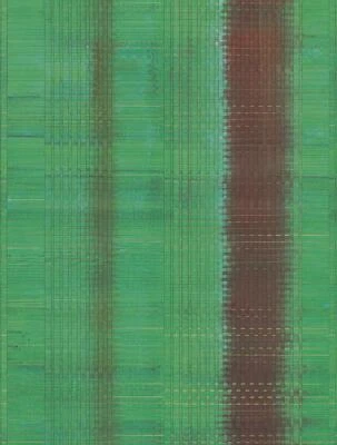 Eijffinger Tapete Sundari 375200 Wandpaneele grün oliv metallic Streifen Vlies  - Bild 1 von 3