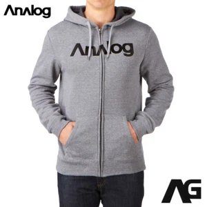NUEVA Sudadera con Capucha Analógica Burton Analogo Snowboard con Cremallera Completa Nueva con Etiquetas - Imagen 1 de 8