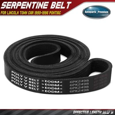 Cinto Serpentine 98,07 polegadas para Lincoln Town Car 1993-1996 Pontiac Firebird Olds - Imagem 1 de 4