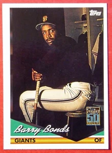 2001 Topps Barry Bonds Reprint #45 (1994 #700) Through the Years (Giants) - Picture 1 of 2