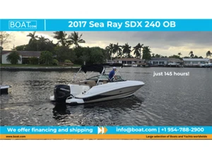 2017 Sea Ray 240 SDX (LOW HRS) - Picture 1 of 17