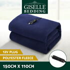 Giselle Electric Heated Blanket Car Truck Throw Rug Travel Camping 12V DC Auto
