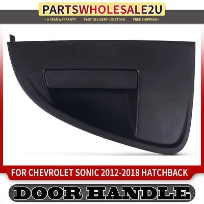 Manija de puerta exterior negra del conductor trasero para Chevrolet Sonic 2012 2013 2014-2018 Foto 1 de 4