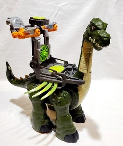 Fisher-Price Imaginext Mega Apatosaurus Dinosaur Dino Walking Roaring Sounds - Picture 1 of 12