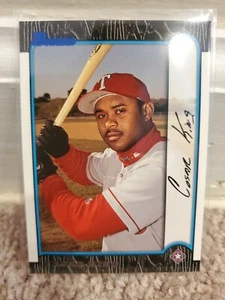 1999 Bowman Baseball Card | Cesar King | Texas Rangers | #110 - Picture 1 of 2