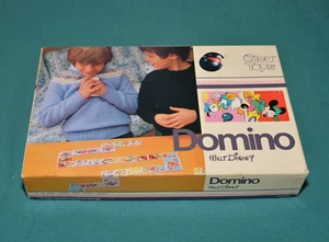 Gioco in scatola Vintage DOMINO Walt Disney Clem Toys - INCOMPLETO - Picture 1 of 6