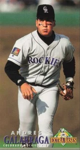 1994 Fleer Extra Bases Andres Galarraga Colorado Rockies #244 - Picture 1 of 2