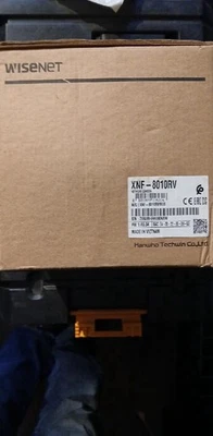 Hanwha XNF-8010RV 6MP IR FISHEYE NETWORK CAMERA - NEW (Box Little Wear) - Image 1 of 4