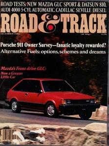 ROAD & TRACK~ Dec 1980 ~ Mazda GLC, Datsun 810, Audi 4000, Porsche 911, Seville - Picture 1 of 2