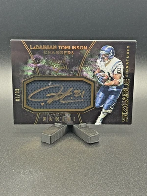 2016 Panini Black Gold - Sizeable Signatures LaDainian Tomlinson #SS-LT Jerseys - Image 1 of 2