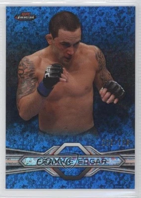 2013 Topps Finest UFC Blue Refractor /188 Frankie Edgar #15 - Image 1 of 2