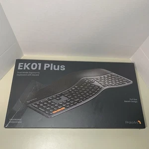 ProtoArc Backlit Wireless Ergonomic Split Keyboard, EK01 Plus, Bluetooth or USB - Afbeelding 1 van 11