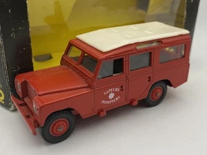 SOLIDO Land Rover 109 nº 1034 1:43 coche bomberos Diecast - Imagen 1 de 9