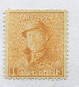 Belgium 1919 1 franc mint no gum - Picture 1 of 1
