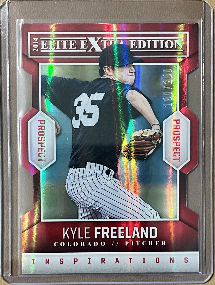 2014 Panini Elite Extra Edition - Prospects Kyle Freeland #8 Die-Cut /200 (RC) - Imagem 1 de 2