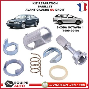 Riparazione Serratura Cilindro Porta Conduttore Passeggero Skoda 1 1U0898004 - Foto 1 di 3