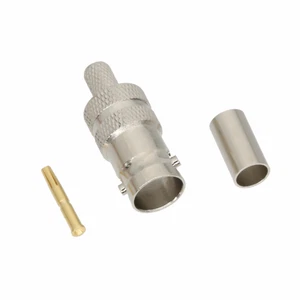 Connector BNC Female HD-SDI Video Coax FOR 3C-2V BELDEN 4855R 1855 Cable 75ohm - Picture 1 of 4