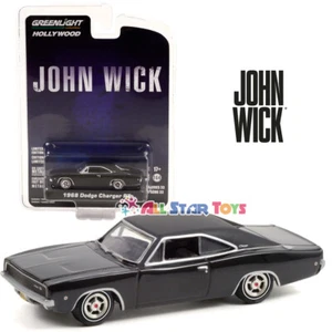 Greenlight 1:64 - John Wick (2014) - 1968 Dodge Charger R/T (Black) 44930-E - Picture 1 of 5
