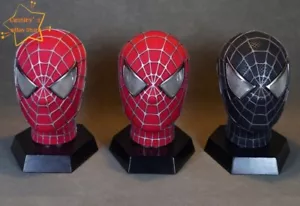 Spider Man Venom Spiderman Tobey Maguire Cosplay Props Helmet Mask Replica Gift - Picture 1 of 33