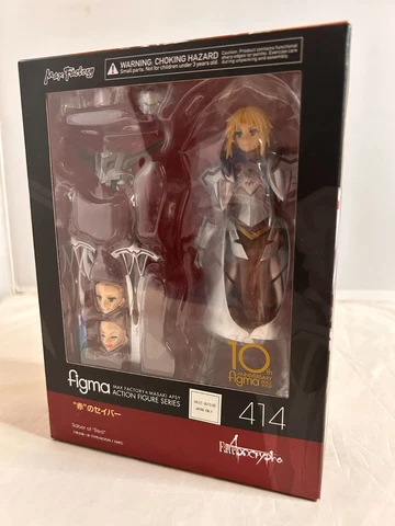 Figma Saber of Red Fate Apocypha Max Factory Figure #414 New Cover