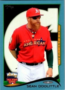 2014 Topps Update (retail) Walmart Blue Variation #US-305 Sean Doolittle - Oakla - Picture 1 of 2