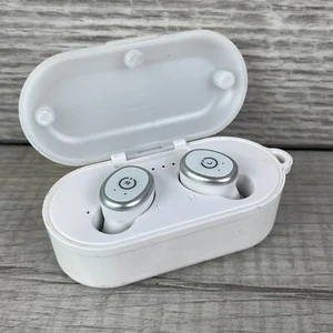 TOZO T10 Białe bezprzewodowe wodoodporne przenośne słuchawki douszne Bluetooth z etui ładującym - Zdjęcie 1 z 4