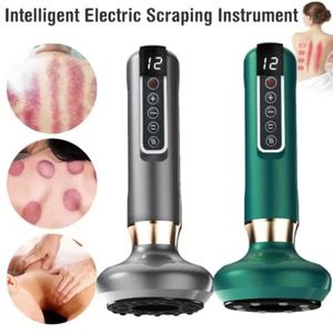 Electric Cupping Therapy Set Suction Cup Body Anti-Cellulite Scraping Massage - Picture 1 of 18