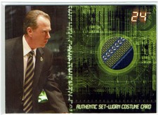 24 Season 5 Case Incentive Costume Ci1 Gregory Itzin President Logan #148/153