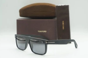 NEW TOM FORD TF 999-N 02D BLACK POLARIZED AUTHENTIC SUNGLASSES FRAMES 58-16 - Picture 1 of 5