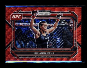 2023 PRIZM UFC RUBY WAVE 5 Julianna Pena 