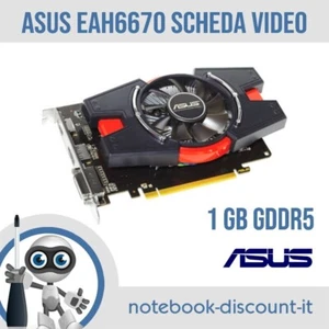 ASUS Radeon HD 6670 1 GB GDDR5 (EAH6670-DIS-1GD5) DVI HDMI DP PCI-E - Foto 1 di 1