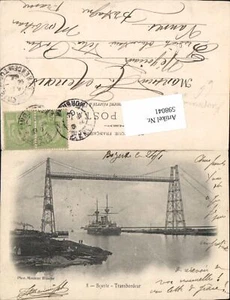 598041,Transbordeur Schwebefähre Kran Technik Bizerte Schiff  - Picture 1 of 1