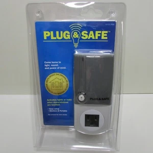 Plug & Safe Alarm Sensor Sound Detector Wireless Home Theft Security System PS8 - Picture 1 of 2