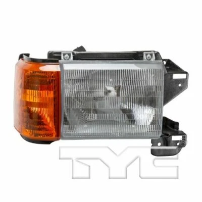 TYC 20-1570-00 Right Headlight Assembly, For 1987-1991 Ford F-250/F-350 NEW - Image 1 of 3