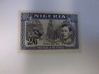 Nigeria #64C Mh (Perf 13 X 11 1/2) Blue, Victoria-Buea Road Stamp, Scv $67.50